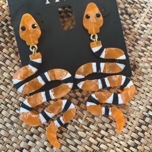 INC Snake Earrings